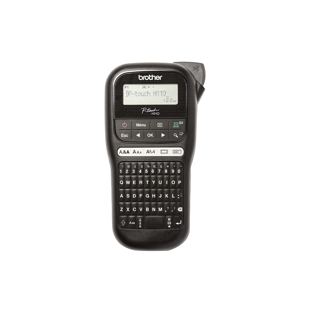 Brother PT-H110 Label Maker, P-Touch Labeller, QWERTY Keyboard in Qatar Brother PT-H110 Label Maker, P-Touch Labeller, QWERTY Keyboard in Qatar